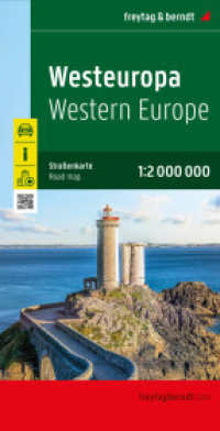 Westeuropa, Straßenkarte 1:2.000.000, freytag & berndt : 1:2000000 (freytag & berndt Auto + Freizeitkarten AK 2005-23) （2024. 25.5 cm）