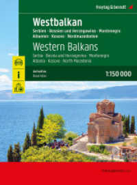 Western Balkans, road atlas 1:150,000