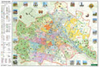 Kinderkarte Wien, Poster 1:40.000, freytag & berndt : 90 x 61 cm, mit Innenstadtplan und Stickerbogen, deutsch / englisch. 1:40000 (freytag & berndt Poster + Markiertafeln KK WIE 3-24) （2024. 61 x 90 cm）
