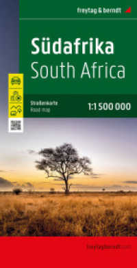 Südafrika, Straßenkarte, 1:1.500.000, freytag & berndt : Kruger-Nationalpark, Innenstadtplan Kapstadt. 1:1500000 (freytag & berndt Auto + Freizeitkarten AK 211-24) （2024. 25.5 cm）