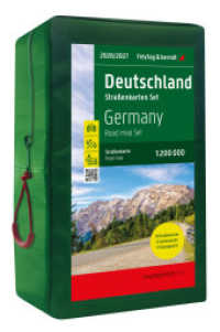 Deutschland, Straßenkarten-Set 1:200.000, 2026/2027, freytag & berndt : 18 Straßenkarten in praktischer Kartentasche. 1:200000 (freytag & berndt Auto + Freizeitkarten DSET-25) （2025. 21 cm）