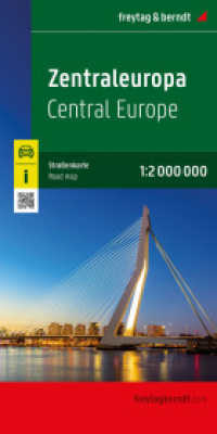 Zentraleuropa, Straßenkarte 1:2.000.000, freytag & berndt : 1:2000000 (freytag & berndt Auto + Freizeitkarten AK 2004-25) （2025. 25.5 cm）