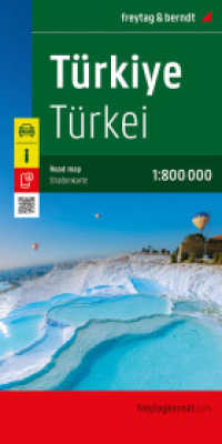 Türkei, Straßenkarte 1:800.000, freytag & berndt : 1:800000 (freytag & berndt Auto + Freizeitkarten AK 6003-25) （2025. 25.5 cm）