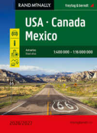 USA - Canada - Mexico, Autoatlas 1:400.000 - 1:16.000.000, freytag & berndt : Straßenatlas mit Spiralbindung, besonders gut lesbar. 1:400000 (freytag & berndt Autoatlanten USSP-25) （2025. 184 S. 27.5 cm）