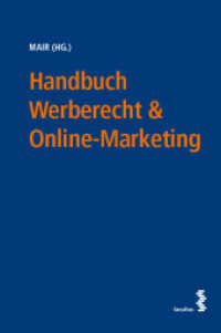 Handbuch Werberecht & Online-Marketing （2025. 420 S. 23 cm）