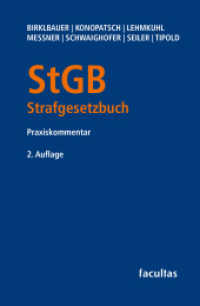 StGB Strafgesetzbuch : Praxiskommentar （2. Aufl. 2025. 2004 S. 18.5 cm）