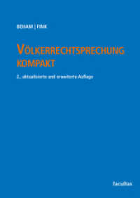 Völkerrechtsprechung kompakt : Fallsammlung （2025. 124 S. 23 cm）