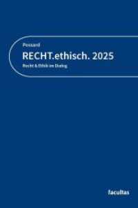 RECHT.ethisch. 2025 : Recht & Ethik im Dialog