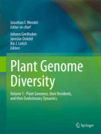 Plant Genome Diversity Volume 1 : Plant Genomes, their Residents, and their Evolutionary Dynamics