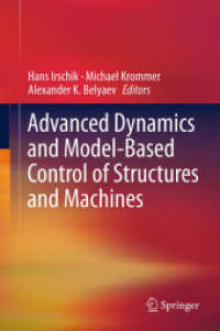 Advanced Dynamics and Model-Based Control of Structures and Machines （2012）