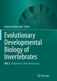 Evolutionary Developmental Biology of Invertebrates 3 : Ecdysozoa I: Non-Tetraconata