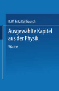 Ausgewählte Kapitel aus der Physik : Nach Vorlesungen an der Technischen Hochschule in Graz