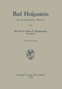 Bad Hofgastein : Ein medizinischer Berater （2ND）