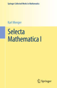 Selecta Mathematica I (Springer Collected Works in Mathematics)