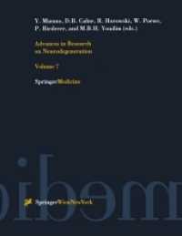Advances in Research on Neurodegeneration 〈7〉 （Reprint）