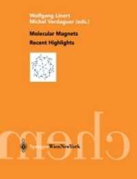 Molecular Magnets Recent Highlights （Reprint）