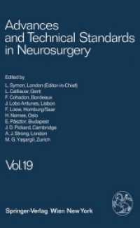 Advances and Technical Standards in Neurosurgery (Advances and Technical Standards in Neurosurgery) （Reprint）