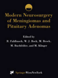 Modern Neurosurgery of Meningiomas and Pituitary Adenomas (Acta Neurochirurgica Supplement 65) （Softcover reprint of the original 1st ed. 1996. 2012. viii, 112 S. VII）