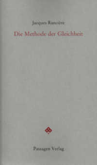 Die Methode der Gleichheit (Passagen Forum) （1. Aufl. 2014. 272 S. 23.5 cm）