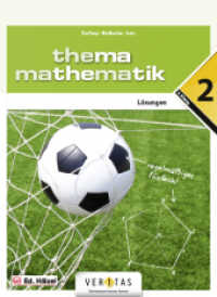 Thema Mathematik 2. Lösungen (Thema Mathematik) （4. Aufl. 2021. 80 S. schw.-w. 19 x 26 cm）