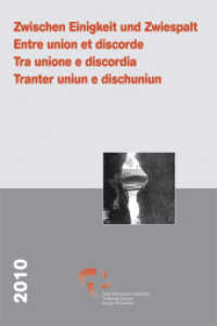 Die Schweiz zwischen Einigkeit und Zwiespalt. Entre union et discorde... : Jahrbuch der NHG 2010. Hrsg.: Neue Helvetische Gesellschaft (NHG) （2010. 196 S. 22.4 cm）