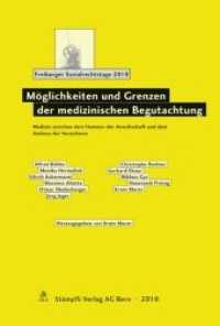 Möglichkeiten und Grenzen der medizinischen Begutachtung (f. d. Schweiz) : Medizin zwischen dem Hammer der Anwaltschaft und dem Amboss der Versicherer (Freiburger Sozialrechtstag /Journee fribourgeoise de droit social 2010) （Neuerscheinung (757 Ex.). 2010. 274 S. 22.8 cm）