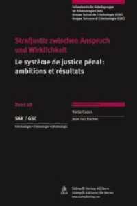 Capus, Nadja; Bacher, Jean L. (Schweizerische Arbeitsgruppe für Kriminologie) （2010. XII, 324 S.）