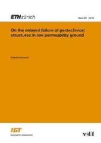 On the delayed failure of geotechnical structures in low permeability ground (Veröffentlichungen des Instituts für Geotechnik (Igt) an der Eth Zürich)