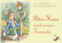 Postkarten-Set Peter Hase : 20 Kunstpostkarten aus hochwertigem Karton. ca. EUR 0,25 pro Karte (Anaconda Postkarten 24) （2022. 22 S. 20 Farbabb. 155 mm）