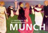 Postkarten-Set Edvard Munch : 18 Kunstpostkarten aus hochwertigem Karton. ca. 0,28EUR pro Karte (Anaconda Postkarten 67) （2023. 20 S. 18 Farbabb. 154 mm）