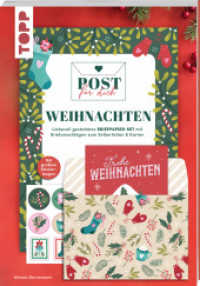 Post für dich. Weihnachtspost : Liebevoll gestaltetes Briefpapier-Set mit Briefumschlägen zum Selberfalten & Karten. Mit großem Stickerbogen. （1. Auflage. 2024. 108 S. 297.00 mm）