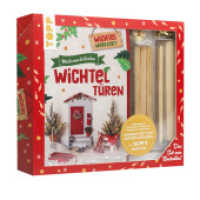 Kreativ-Set Weihnachtliche Wichteltüren. Anleitungsbuch + Material. Set zum Buch : Komplettes Bastelset mit Bastelbogen, Holzspatel, Holzperlen, Pappe, Schleifpapier, Fußspuren-Schablone (Kreativ-Sets) （2023）
