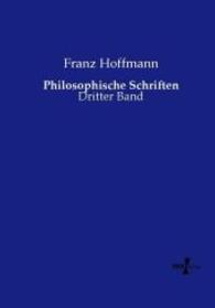 Philosophische Schriften : Dritter Band （Nachdruck des Originals aus dem Jahre 1872. 2014. 556 S. 210 mm）