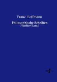 Philosophische Schriften : F&uuml;nfter Band （Nachdruck des Originals aus dem Jahre 1878. 2014. 492 S. 210 mm）
