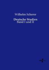 Deutsche Studien : Band I und II （Nachdruck des Originals aus dem Jahre 1870. 2015. 168 S. 210 mm）