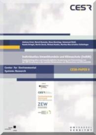 Individuelles Umwelthandeln und Klimaschutz (IndUK) - Sach und Schlussbericht (CESR-Paper .9) （2015. 79 S.）