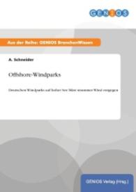 Offshore-Windparks : Deutschen Windparks auf hoher See bl&auml;st strammer Wind entgegen （2015. 20 S. 210 mm）