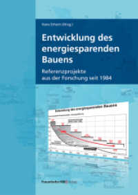 Entwicklung des energiesparenden Bauens. : Referenzprojekte aus der Forschung seit 1984. （2022. 254 S. zahlr. Abb. u. Tab. 24 cm）