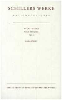 Schillers Werke, Nationalausgabe. Bd.9/1 Maria Stuart （Neue Ausgabe; Leinen mit Schutzumschlag. 2010. 400 S. 446 S. 235 mm）