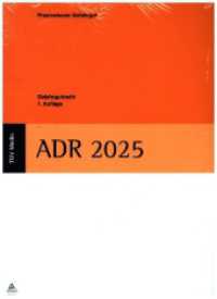 ADR 2025 : Gefahrgutrecht （2024. 2040 S. 23 cm）