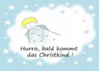 Hurra, bald kommt das Christkind ! （2016. 32 S. 25 Farbabb. 156 x 215 mm）