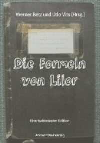 Die Formeln von Lilor : Eine Isaistempler Edition （2020. 130 S. 8 Farbabb. 210 mm）