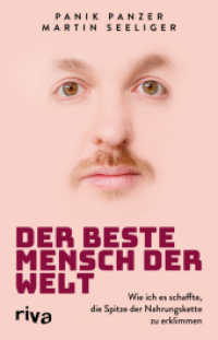Der beste Mensch der Welt : Wie ich es schaffte, die Spitze der Nahrungskette zu erklimmen. Epochale Autobiografie des Antilopen-Gang-Rappers und Hip-Hop-Künstlers. （2023. 208 S. 210 mm）