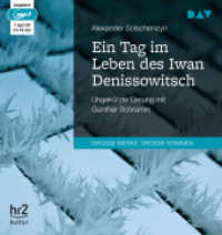 Ein Tag im Leben des Iwan Denissowitsch, 1 Audio-CD, 1 MP3 : Ungekürzte Lesung mit Günther Schramm (1 mp3-CD). 316 Min.. Lesung （2017. 145 mm）