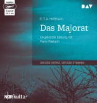 Das Majorat, 1 Audio-CD, 1 MP3 : Ungekürzte Lesung mit Hans Paetsch (1 mp3-CD). MP3 Format. 211 Min.. Lesung （2018. 145 mm）