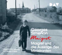 Maigret und die Aussage des Ministranten, 1 Audio-CD : 99. Fall. Ungekürzte Lesung mit Walter Kreye (1 CD). 86 Min.. CD Standard Audio Format. Lesung (Georges Simenon 99) （2019. 125 x 140 mm）