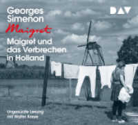 Maigret und das Verbrechen in Holland, 4 Audio-CDs : 8. Fall. Ungekürzte Lesung mit Walter Kreye (4 CDs). 287 Min.. CD Standard Audio Format (Georges Simenon 8) （2020. 12.5 x 14 cm）