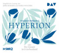 Hyperion oder Der Eremit in Griechenland, 5 Audio-CD : Ungekürzte Lesung mit Jens Harzer und Doris Wolters (5 CDs). 398 Min.. CD Standard Audio Format （2020. 12.5 x 14 cm）