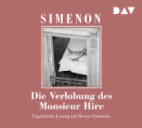 Die Verlobung des Monsieur Hire, 4 Audio-CD : Ungekürzte Lesung mit Benno Fürmann (4 CDs). 252 Min.. CD Standard Audio Format (Georges Simenon) （2020. 12.5 x 14 cm）