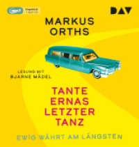 Ewig währt am längsten - Tante Ernas letzter Tanz, 1 Audio-CD, 1 MP3 : Ungekürzte Lesung mit Bjarne Mädel (1 mp3-CD). 158 Min.. Lesung (Neues aus Niederkrüchten 1) （2022. 145 mm）
